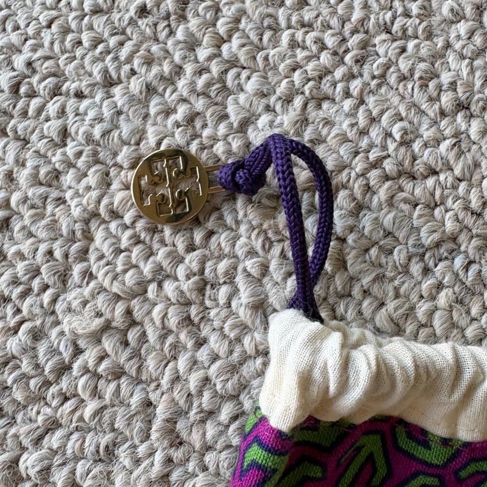 Tory Burch Marion Combo Crossbody Bag Black Leather Whipstitch Classic - Picture 11 of 11